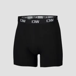 ICANIWILL Boxer 3-Pack, Black/Teal -Udstyr og tilbehør butik 11363 001R ICANIWILL Boxer 3 Pack Black 04 0321