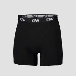 ICANIWILL Boxer 3-Pack, Black/Teal -Udstyr og tilbehør butik 11364 185R ICANIWILL Boxer 3 Pack Black Teal 03 0321 1