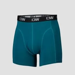 ICANIWILL Boxer 3-Pack, Black -Udstyr og tilbehør butik 11364 185R ICANIWILL Boxer 3 Pack Black Teal 04 0321 2