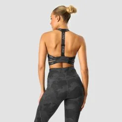 ICANIWILL Ultimate Training Sports Bra, Black Camo -Udstyr og tilbehør butik 11968 246R ICANIWILL Ultimate Training Sports Bra Black Camo 02 0922