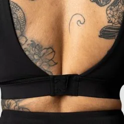 ICANIWILL Ultimate Training Zipper Sports Bra, Black -Udstyr og tilbehør butik 11975 001R ICANIWILL UltimateTraining Zipper Sports Bra Black 0322 2