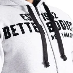 Better Bodies Graphic Hoodie, Black -Udstyr og tilbehør butik 120735903R Better Bodies Graphic Hoodie Light Grey Melange 04 jan21