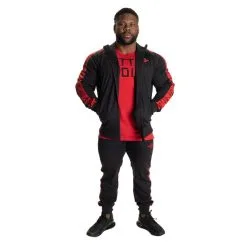 Better Bodies Bronx Track Pants, Black/Red -Udstyr og tilbehør butik 120946995 5Better Bodies Bronx Track Pants black