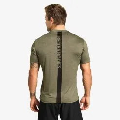 Better Bodies Essex Stripe Tee, Wash Green Melange -Udstyr og tilbehør butik 120953666r essex stripe tee wash green melange 2 3