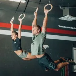 Better Bodies Essex Stripe Tee, Wash Green Melange -Udstyr og tilbehør butik 120953666r essex stripe tee wash green melange 9 2