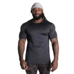 Better Bodies Essex Stripe Tee, Wash Green Melange -Udstyr og tilbehør butik 120953978R BetterBodies Essex Stripe Tee GraphMelange 0423 3