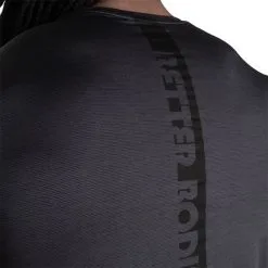 Better Bodies Essex Stripe Tee, Maroon Melange -Udstyr og tilbehør butik 120953978R BetterBodies Essex Stripe Tee GraphMelange 0423 4