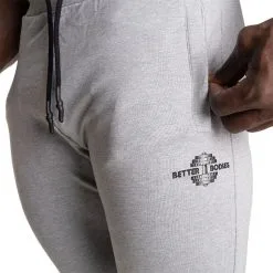Better Bodies Tapered Joggers V2, Black -Udstyr og tilbehør butik 121008903R BetterBodies Tapered JoggersV2 Light GreyMelange 0423 3 4