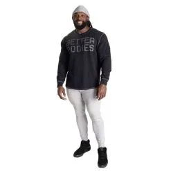 Better Bodies Tapered Joggers V2, Dark Grey Melange -Udstyr og tilbehør butik 121008903R BetterBodies Tapered JoggersV2 Light GreyMelange 0423 4 3