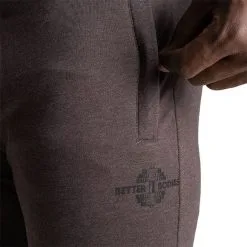 Better Bodies Tapered Joggers V2, Dark Grey Melange -Udstyr og tilbehør butik 121008907R BetterBodies Tapered Joggers V2 DarkGreyMelange 0423 1 2