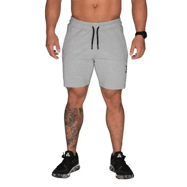 Better Bodies Tapered Sweatshorts, Light Grey Melange 4 Better Bodies Tapered Sweatshorts, Light Grey Melange - Billede 2