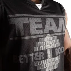 Better Bodies Iron Mesh Tank, Black -Udstyr og tilbehør butik 121031999R Better Bodies Iron Mesh Tank Black 04 april22