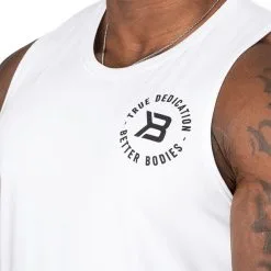 Better Bodies 19th Street Tank, White -Udstyr og tilbehør butik 121033001R Better Bodies 19th Street Tank White 04 0821 1