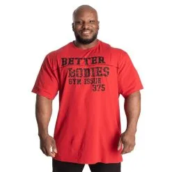 Better Bodies Union Original Tee, Chili Red