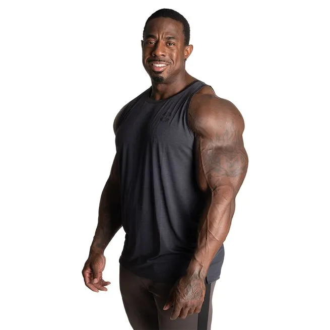 Better Bodies Essex Stripe Tank, Graphite Melange 5 Better Bodies Essex Stripe Tank, Graphite Melange - Billede 3