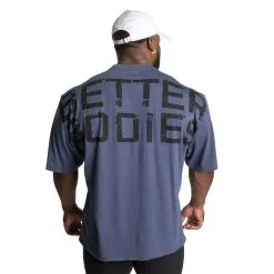 Better Bodies Union Iron Tee, Sky Blue Melange -Udstyr og tilbehør butik 121054541R Better Bodies Union Iron Tee Sky Blue Melange 03 1022