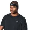 Under Armour UA Performance Headband, Black/White -Udstyr og tilbehør butik 1276990 001 UnderArmour Performance Headband BlackWhite 0222 2
