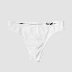 ICANIWILL Everyday Seamless Thong 2-pack, Black/White -Udstyr og tilbehør butik 13012 166R ICIW Everyday Seamless Thong 2 pack BlackWhite 03 juli22