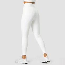ICANIWILL Training Tights, White -Udstyr og tilbehør butik 13021 002R ICIW Smash Tights White 02 aug22