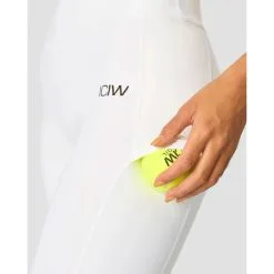 ICANIWILL Training Tights, White -Udstyr og tilbehør butik 13021 002R ICIW Smash Tights White 03 aug22