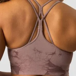 ICANIWILL Define Seamless Tie Dye Sports Bra, Mauve -Udstyr og tilbehør butik 13023 170R ICANIWILL Define Seamless Tie Dye Sports Bra Mauve 04 1122
