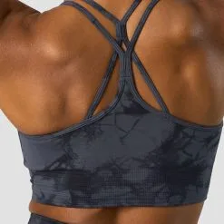 ICANIWILL Define Seamless Tie Dye Sports Bra, Dark Blue -Udstyr og tilbehør butik 13023 176R ICANIWILL Define Seamless Tie Dye Sports Bra Dark Blue 05 1122