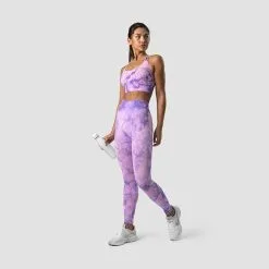 ICANIWILL Define Seamless Tie Dye Sports Bra, Purple Breeze -Udstyr og tilbehør butik 13023 259R ICANIWILL Define Seamless Tie Dye Sports Bra Purple Breeze 05 0522