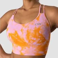 ICANIWILL Define Seamless Tie Dye Sports Bra, Sunset Beach -Udstyr og tilbehør butik 13023 260R ICANIWILL Define Seamless Tie Dye Sports Bra Sunset Beach 03 0522