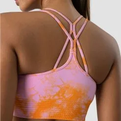 ICANIWILL Define Seamless Tie Dye Sports Bra, Sunset Beach -Udstyr og tilbehør butik 13023 260R ICANIWILL Define Seamless Tie Dye Sports Bra Sunset Beach 04 0522