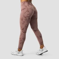 ICANIWILL Define Seamless Tie Dye Tights, Mauve -Udstyr og tilbehør butik 13024 170R ICANIWILL Define Seamless Tie Dye Tights Mauve 02 1122