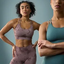 ICANIWILL Define Seamless Tie Dye Tights, Mauve -Udstyr og tilbehør butik 13024 170R ICANIWILL Define Seamless Tie Dye Tights Mauve 07 1122