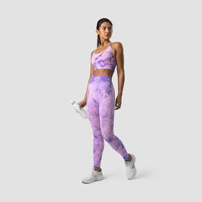 ICANIWILL Define Seamless Tie Dye Tights, Purple Breeze 7 ICANIWILL Define Seamless Tie Dye Tights, Purple Breeze - Billede 5