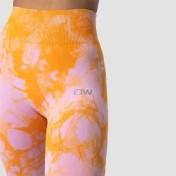 ICANIWILL Define Seamless Tie Dye Tights, Sunset Beach -Udstyr og tilbehør butik 13024 260R ICANIWILL Define Seamless Tie Dye Tights Sunset Beach 03 0522