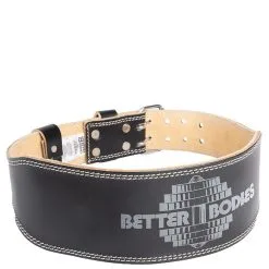 Better Bodies Gear Weight Lifting Belt, Black