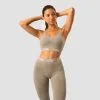 ICANIWILL Define Seamless Logo Scrunch Sports Bra, Taupe -Udstyr og tilbehør butik 13031 125R ICANIWILL Define Seamless Logo Scrunch Sports Bra Taupe 01 sep22