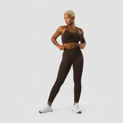 ICANIWILL Define Seamless Scrunch Sports Bra, Dark Brown -Udstyr og tilbehør butik 13036 284R ICANIWILL Define Seamless Scrunch Sports Bra Dark Brown 06 0123