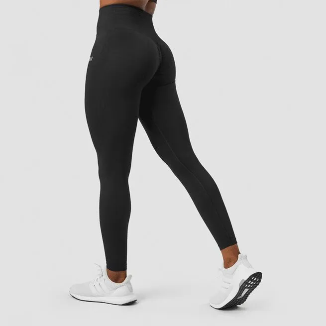 ICANIWILL Define Seamless Scrunch Tights, Black 3 ICANIWILL Define Seamless Scrunch Tights, Black