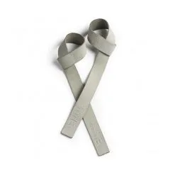 Better Bodies Gear Leather Lift Straps, Foggy