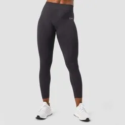 ICANIWILL Define Seamless Tights Mid Waist, Dark Graphite