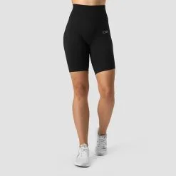 ICANIWILL Scrunch Seamless Biker Shorts, Black -Udstyr og tilbehør butik 13050 001R ICIW Scrunch Seamless Biker Shorts Black 02 0622