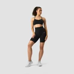 ICANIWILL Scrunch Seamless Biker Shorts, Black -Udstyr og tilbehør butik 13050 001R ICIW Scrunch Seamless Biker Shorts Black 05 0622