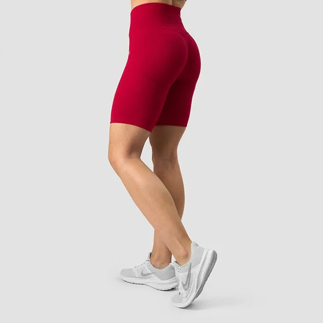 ICANIWILL Scrunch Seamless Biker Shorts, Deep Red 4 ICANIWILL Scrunch Seamless Biker Shorts, Deep Red - Billede 2