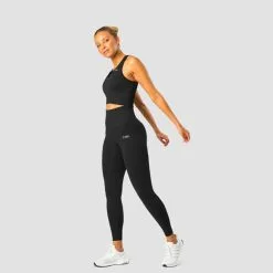 ICANIWILL Ribbed Define Seamless Tank Top, Black -Udstyr og tilbehør butik 13056 001R ICIW Ribbed Define Seamless Tank Top Black 04 aug22