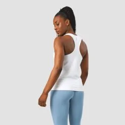 ICANIWILL Everyday Seamless Tank Top, White -Udstyr og tilbehør butik 13061 002R ICIW Everyday Seamless Tank Top White 02 aug22