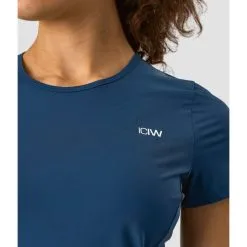 ICANIWILL Everyday T-shirt, Dark Blue -Udstyr og tilbehør butik 13062 176R ICIW Everyday T shirt Dark Blue 03 aug22