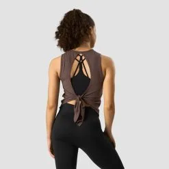 ICANIWILL Empowering Open Back Tank, Chestnut Brown 8 ICANIWILL Empowering Open Back Tank, Chestnut Brown -Udstyr og tilbehør butik 13065 272R ICANIWILL Empowering Open Back Tank Chestnut Brown 02 sep22