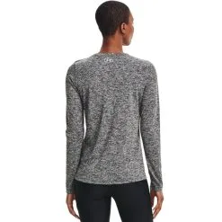 Under Armour Tech LS Crew Twist, Black -Udstyr og tilbehør butik 1307486 001 BC