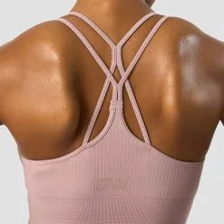 ICANIWILL Ribbed Define Seamless Sports Bra, Light Mauve -Udstyr og tilbehør butik 13075 194R ICANIWILL Ribbed Define Seamless Sports Bra Light Mauve 05 1222