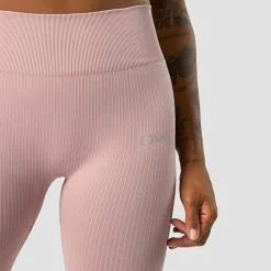 ICANIWILL Ribbed Define Seamless Tights, Light Mauve -Udstyr og tilbehør butik 13076 194R ICANIWILL Ribbed Define Seamless Tights Light Mauve 03 1222