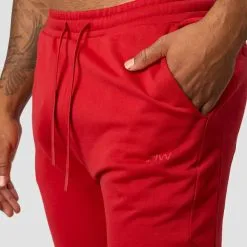 ICANIWILL Training Club Sweat Pants, Red -Udstyr og tilbehør butik 13089 019R ICANIWILL Training Club Sweat Pants Red 03 1122